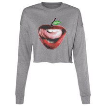 Load image into Gallery viewer, Bad Apple Ladies Cropped Crew
