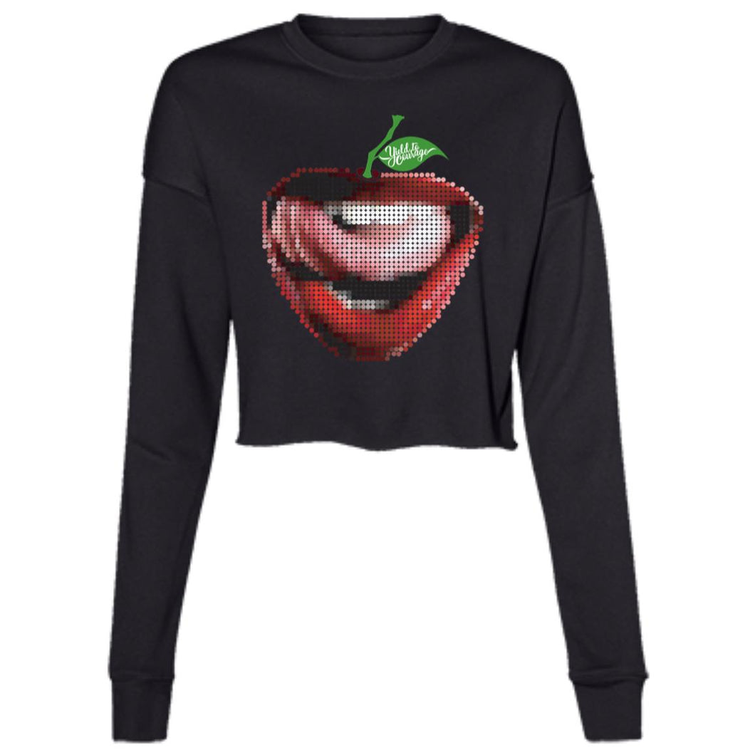 Bad Apple Ladies Cropped Crew