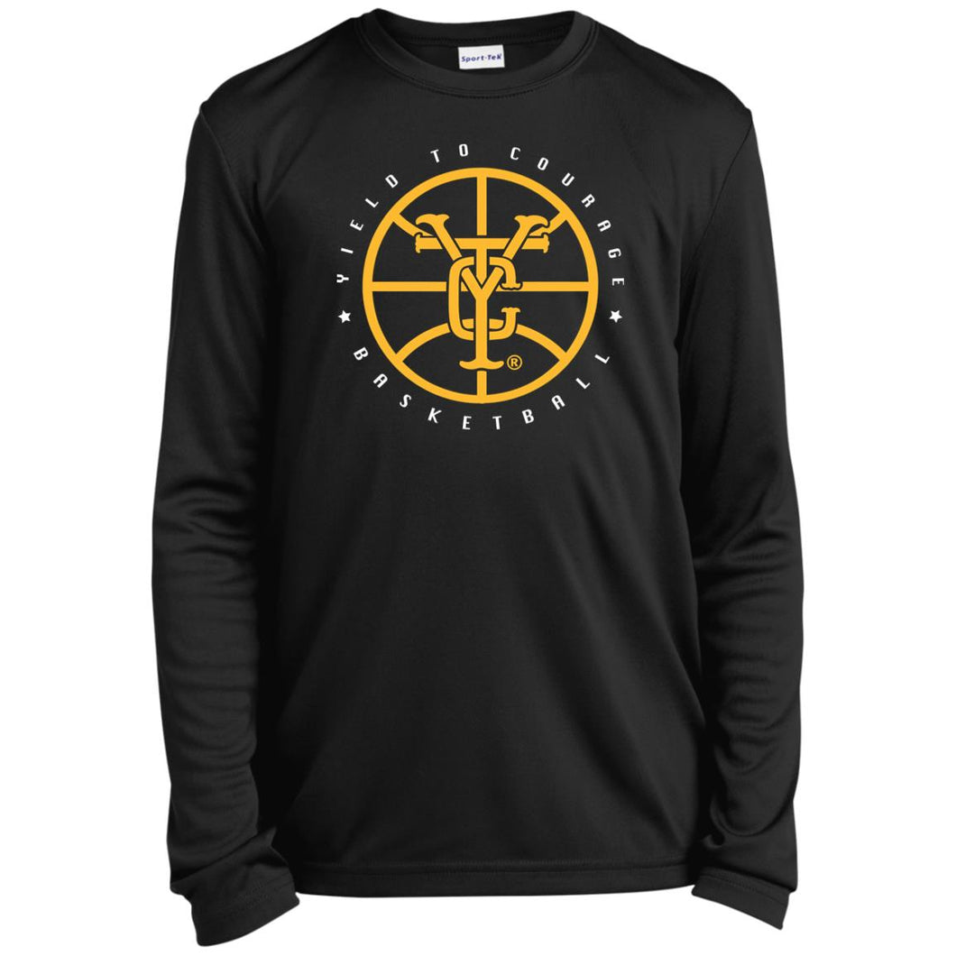 YTC Ball Youth Long Sleeve Performance Tee